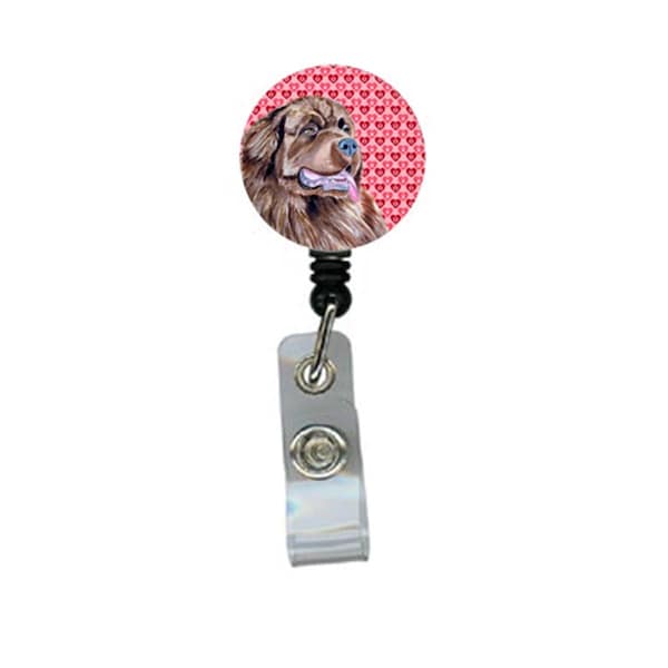 Teacher&Aposs Aid Newfoundland ValentineS Love And Hearts Retractable Badge Reel Or Id Holder With Clip TE3452667 - main